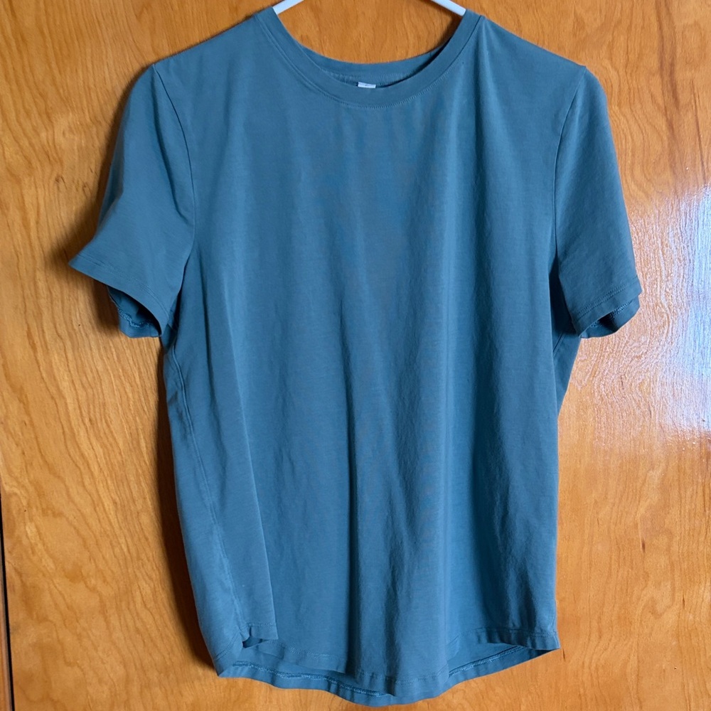 lululemon athletica Teal Short Sleeve Tee